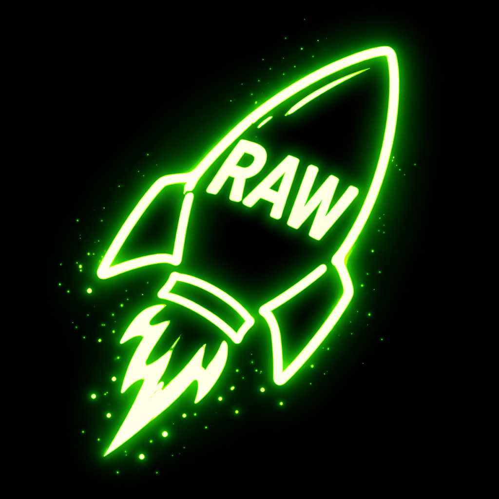 Raw Launcher logo